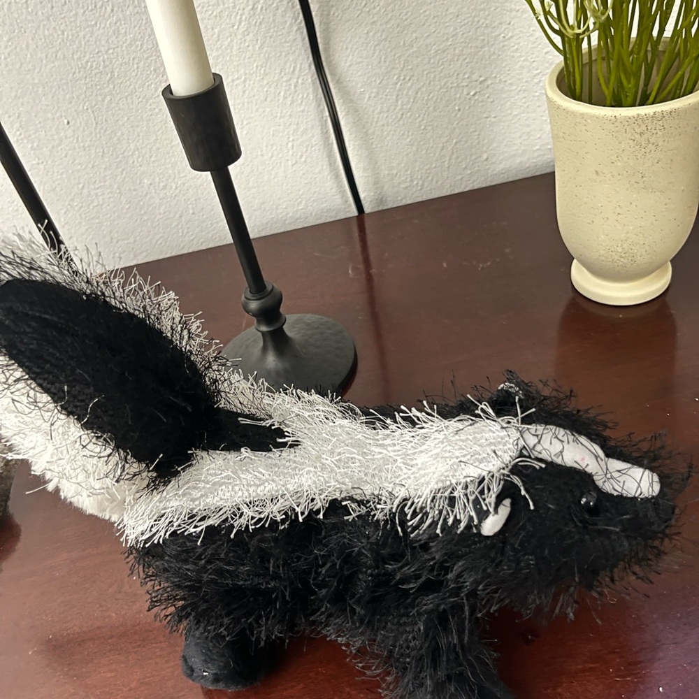Webkinz skunk plush
